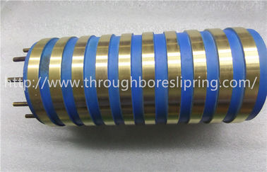 High Speed 4 Wires Slip Ring Assembly 12 Holes For Process Control Equipment