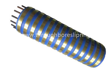 High Speed 4 Wires Slip Ring Assembly 12 Holes For Process Control Equipment