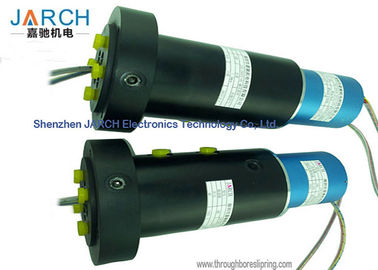 FCC UL Listed 2A / 15A Hybrid Slip Rings / Rotary Electrical Joint , Max Speed 30RPM