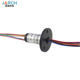 Gold Plated Electrical Slip Ring Connectors With 3 Circuits 10A  / 5 Circiuts 2A , OD 22mm
