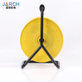 150 Mm Length Retractable Hose Reel , 220V Extension Cable Reel Chemicals Resistant