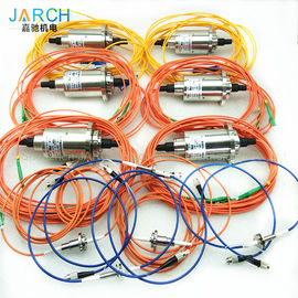 360° Rotating Fiber Optic Rotary Joint Eight Channels With 850-1650nm Wavelength