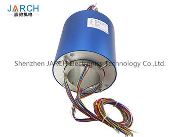 Wrapping machinery Through Bore Thermocouple Slip Ring IP54 Max Speed:500RPM