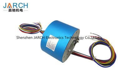 Through Bore Electrical Slip Ring For Heating Roller Machinery , 2 Circiuts 50A