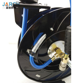 Black 900psi Air Retractable Hose Reel Low Pressure Automatic Expansion Pipe Type