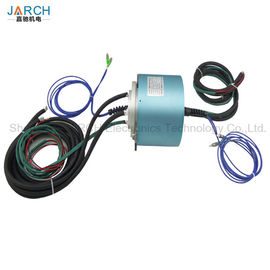 2 Channels Rotary Slip Ring Fiber Optical Joint For Encoder Servo Motor Signal Line