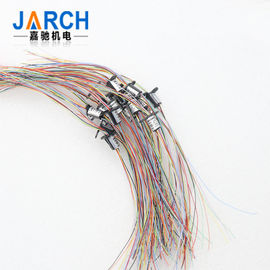 12.4mm Capsule Electrical Slip Ring12 Circuit with Flage for Laboratory Equipment