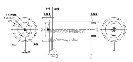 2000RPM 300mm Lead SMA Connector Rotary Slip Ring