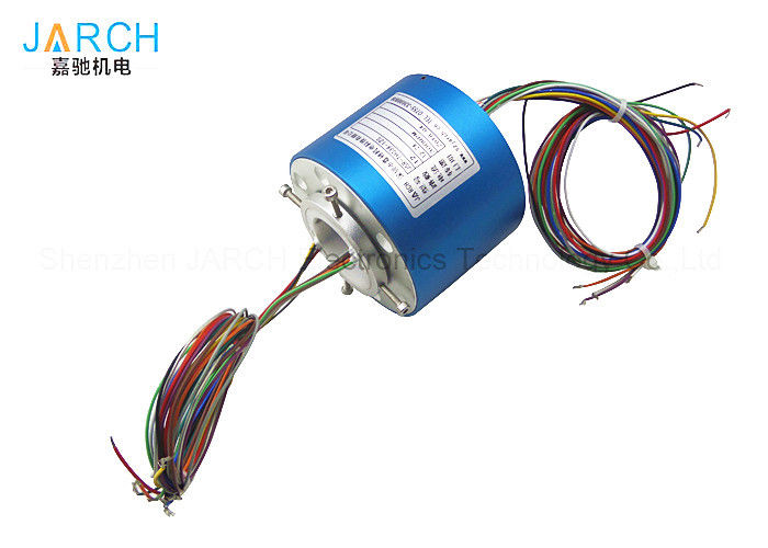 38.10mm Through Bore Electrical Slip Ring 3.9 &quot; Overall Diameter With  Rotary Joint