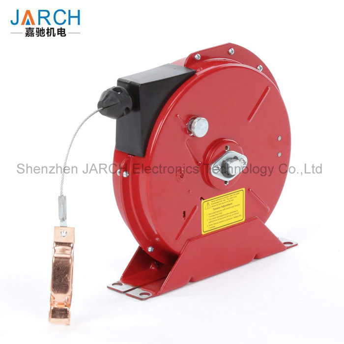 50 Feets Cable Retractable Grounding Reel , Static Discharge Extension