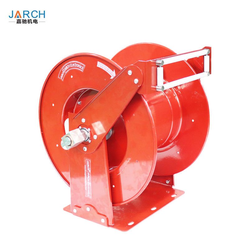 50 Feet Retractable Hose Reel Long Life Drive Spring Driven For Air / Water