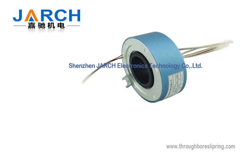 380Vac Rotating Electrical Connectors With Through Bore 38.1mm , 224