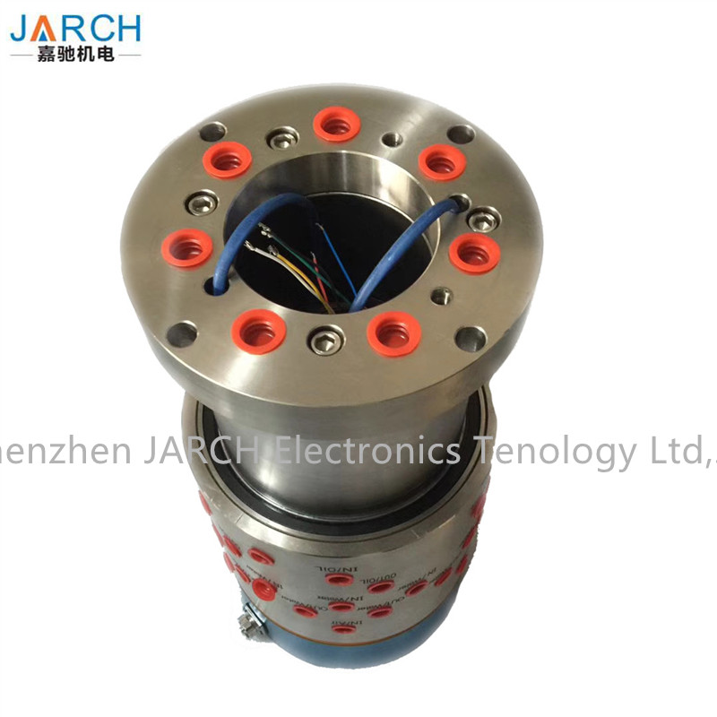 Air Hydraulic Pneumatic Rotary Union 360 ° Rotating For Machine Tool