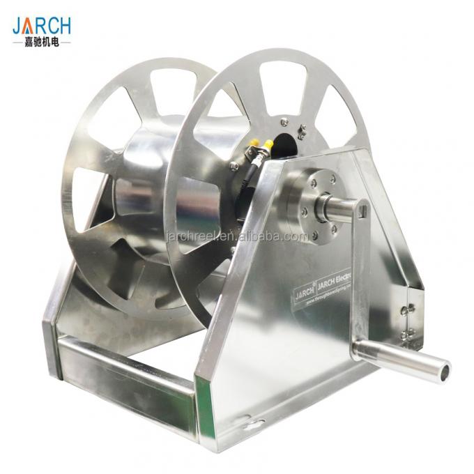 retractable high pressure industrial robot cable reel hose reel oil hose 49cm STEEL DRUM