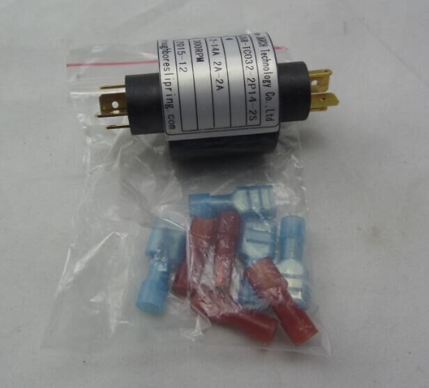 Multil Conductors Mercury Slip Ring Electrical Rotating Connector Imitation 30A