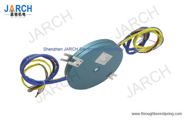 18circuits 25mm Thickness through No hole  Flat Slip Ring For Rotary table