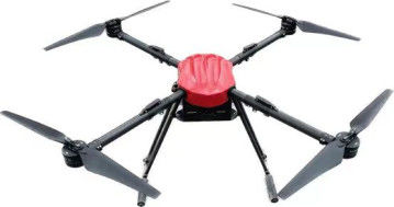 Four-Axis 4-Rotor UAV FOC Drive 3090 Folding Propeller Tethered Drone with auto retractable hose reel Cable Reel