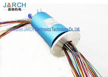 Blue Hybrid Slip Rings 2 ~ 36 Circuits / Sealed Air Rotary Joint With 5A Power,Low Cost ,preferential price rotary joint