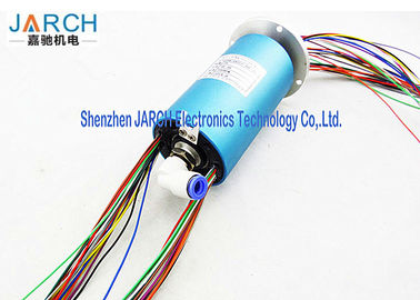 Blue Hybrid Slip Rings 2 ~ 36 Circuits / Sealed Air Rotary Joint With 5A Power,Low Cost ,preferential price rotary joint