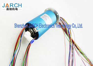 Blue Hybrid Slip Rings 2 ~ 36 Circuits / Sealed Air Rotary Joint With 5A Power,Low Cost ,preferential price rotary joint