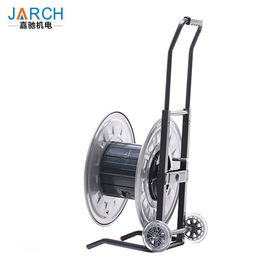 100m Multi Dustproof sockets rubber Portable cable reel, Retractable Hose Reel drum cable trayhose reel stand