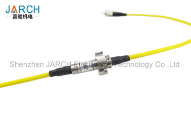 6.8mm Micro Fiber Optic Rotary Joint Multimode 1 Channel With Light Signal Transmission
