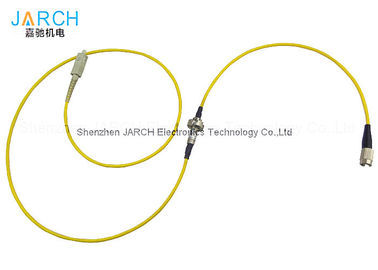 6.8mm Micro Fiber Optic Rotary Joint Multimode 1 Channel With Light Signal Transmission