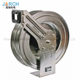 Steel Shaft Retractable Hose Reel , Industrial Ceiling Mounted Extension Cable Reel