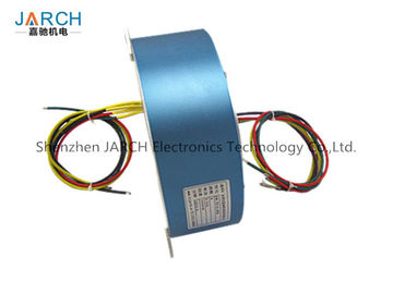 2A ~ 80A 120mm Through Bore Slip Ring / Rotary Electrical Interface Available with Ethernet