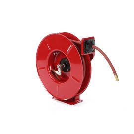 50 Feet Retractable Hose Reel Long Life Drive Spring Driven For Air / Water