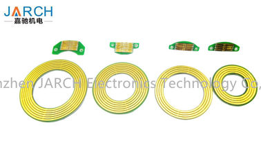 Pancake PCB Through Hole Slip Ring Assembly 3 Circuits Transfer Power For LED
