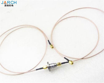 Electric RF Coaxial Rotary Joint Slip Ring Rotary Joint Low Insertion Loss For Radar