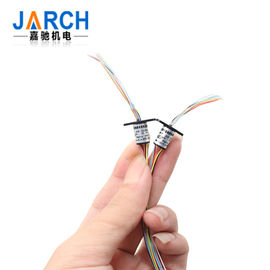 12.4mm Capsule Electrical Slip Ring12 Circuit with Flage for Laboratory Equipment