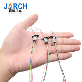 36 Conductors 2A Capsule Electrical Slip Rings 250RPM with 90° V-groove Ring 6 Circuit