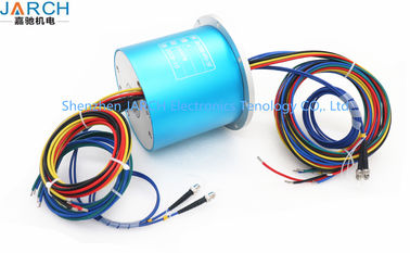 12 Circuits 2A Electro optical slip ring 650-1650 nm rotating electrical connector
