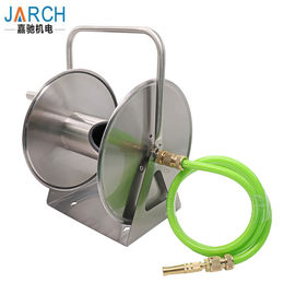 Stainless Steel Garden 200FT Portable Hose Reel Drum for garden