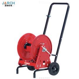 1000psi 200ft 2 Wheels Reel Cart 50m Optical Fiber Drum roller,hand crank type hose reel cable reel