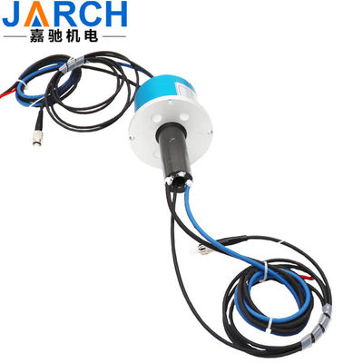 Optic-electric Slip Ring, Integrated FORJ with electrical slip ring, electrical slip rings industrial