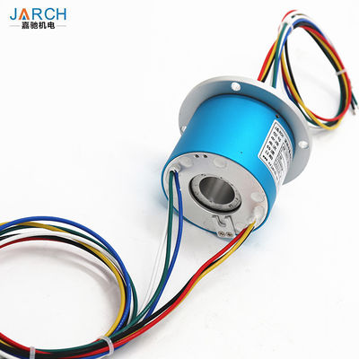 Flange 25.4mm 5 Circuits 20A Through Bore Slip Ring 1000MM