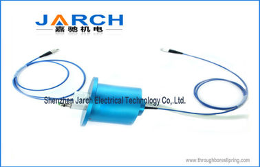 MM  fiber optic slip ring / electrical connectors with chariot rotating tower car body console