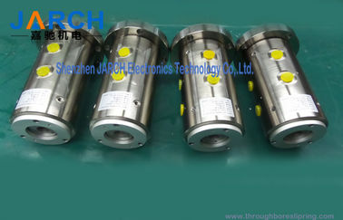 Stainless Steel Coupling Hydraulic Rotary Union 4 Passage with oil Medium