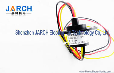 High Precision Wind Turbine Slip Ring Industrial With 22mm Outer Size , capsule slip ring Lower Contact Resistance