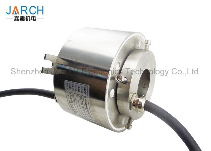 15A Current Power Waterproof Slip Ring 140mm For 10m Underwater Working