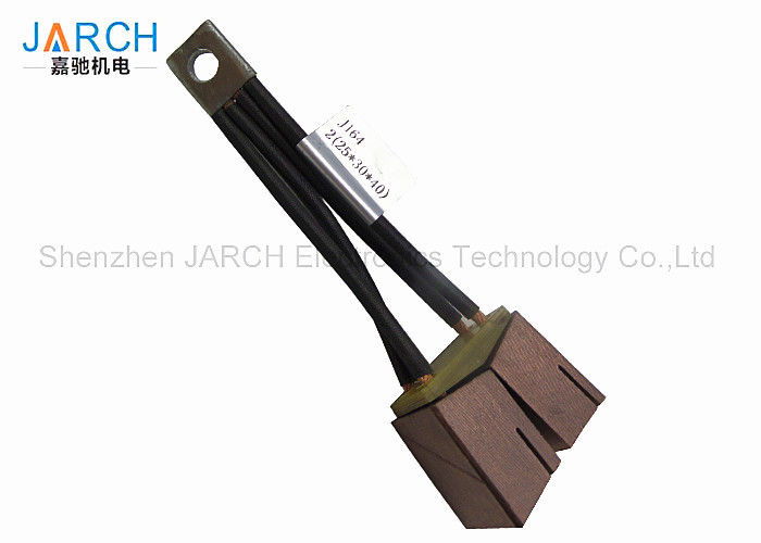 J164 Replacement Slip Ring Carbon Brush 25mm x 30mm x 40mm For DC Motor