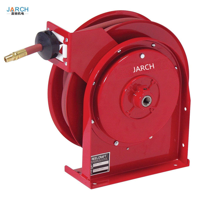 Premium Duty Retractable Hose Reel , Spring Driven Extension Cable Reel