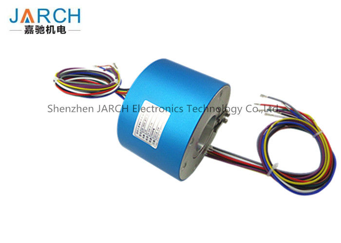 ID 50 Mm Through Hole Slip Ring Multiple Circuits Long Life For Rotary Tables