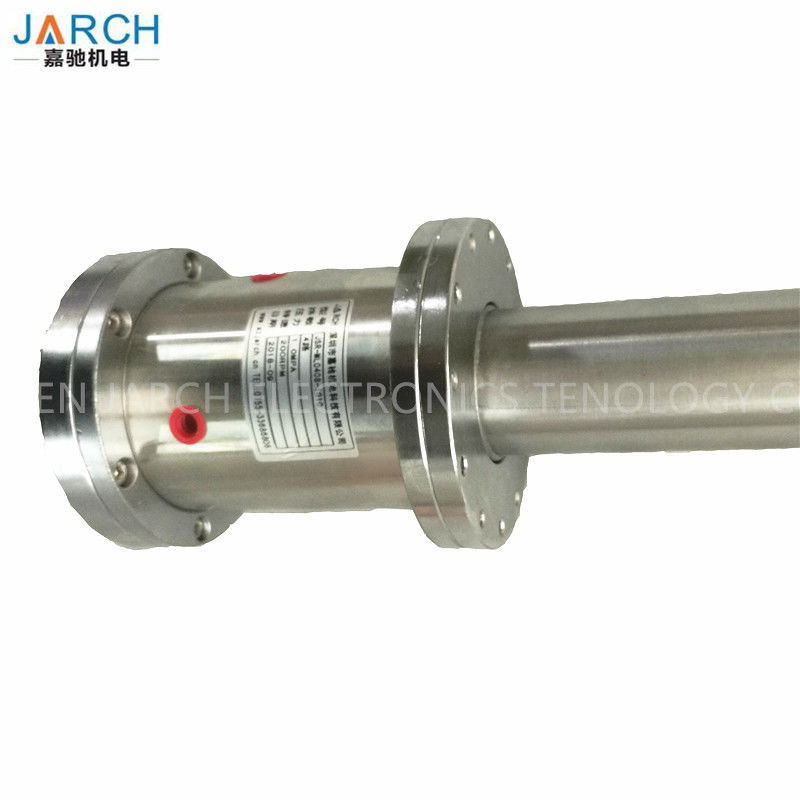 4 Passage Hydraulic Rotary Joint Threaded Connection 3.5 Bar Max Pressure