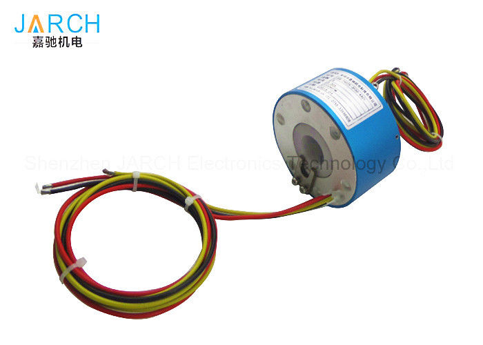 IP54 Thermocouple Slip Ring / Electrical Slip Ring Connectors , 500RPM Max Speed