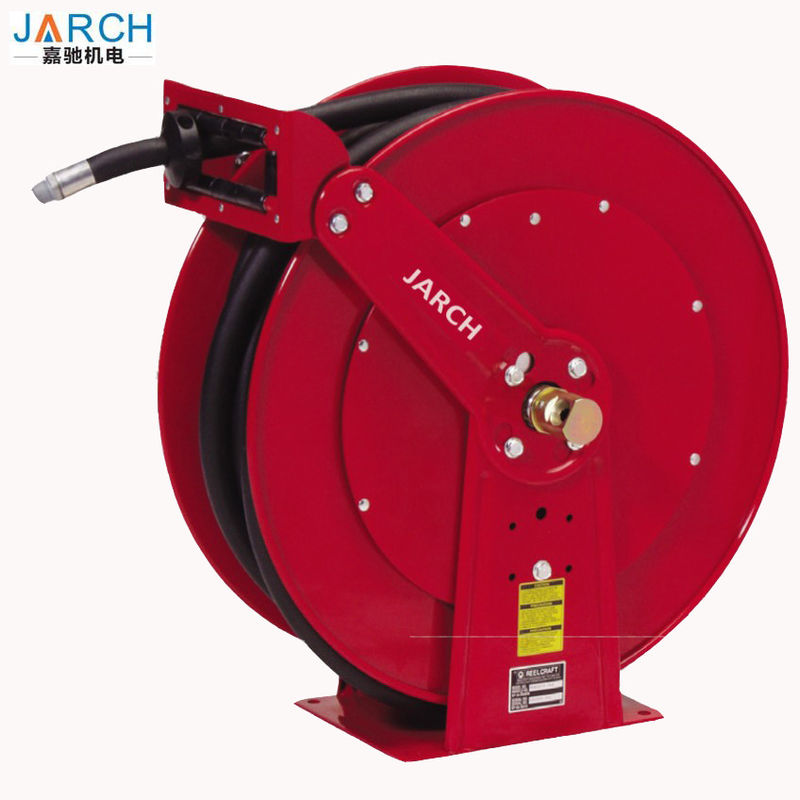 Fuel Delivery Cable Retractable Hose Reel with swivel assembly 15m 3/4&quot; Diesel  Gas Carbon steel Material hsoe reel