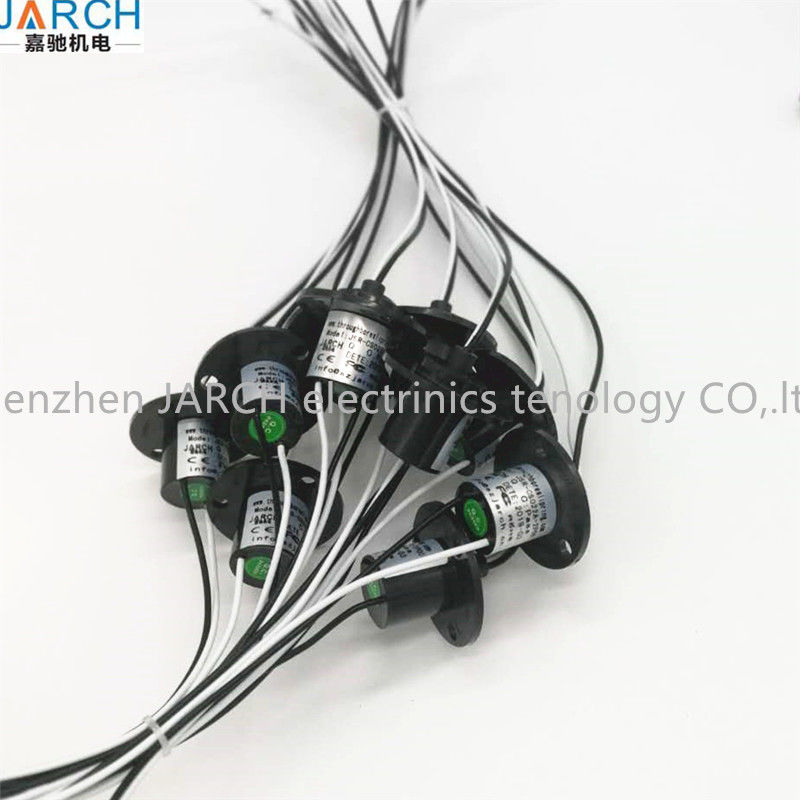 Rotary Electrical Interface Capsule Slip Ring Swivel Joint For Medical Equipment